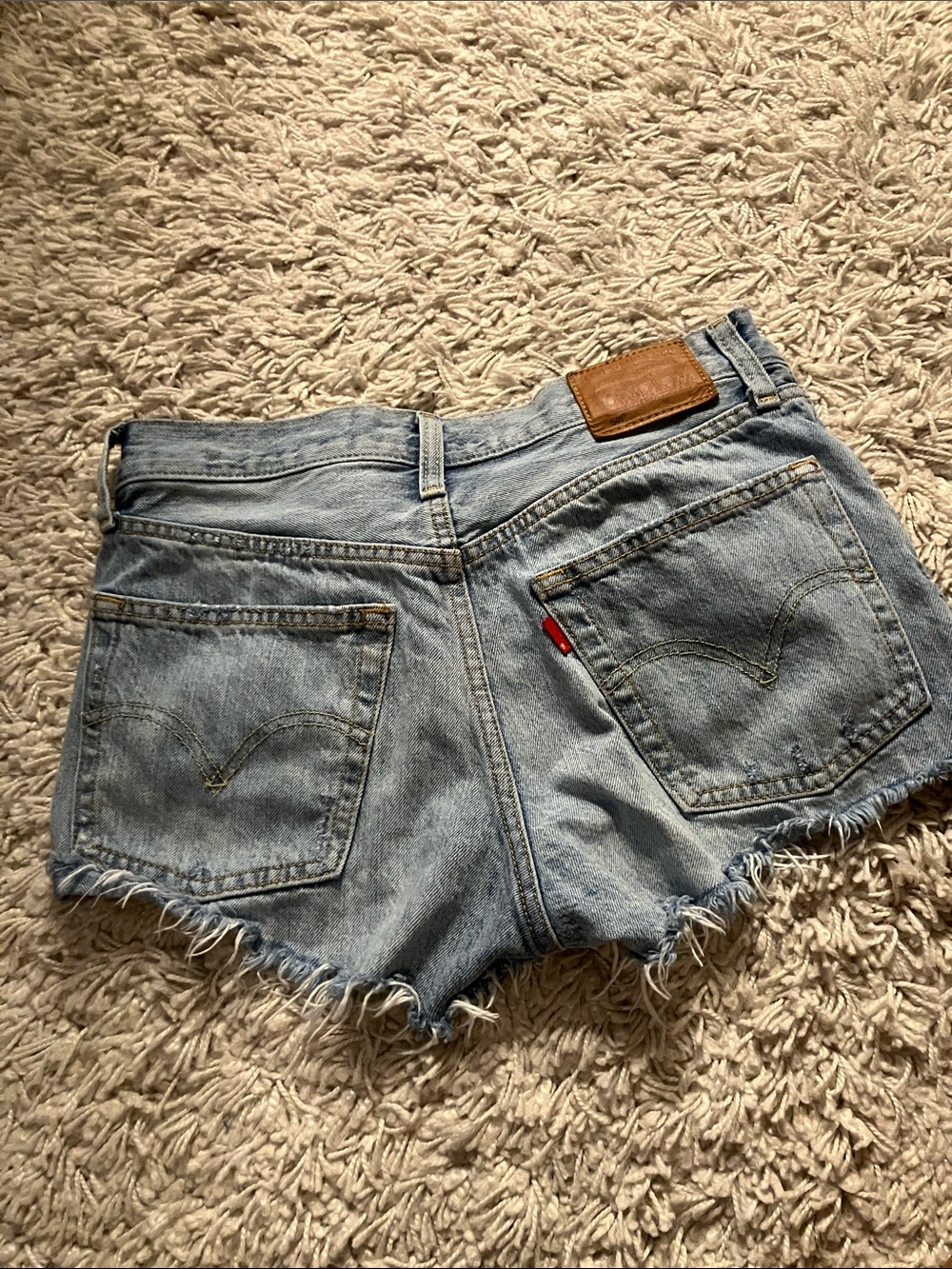 Levi Denim Cutoff Shorts -